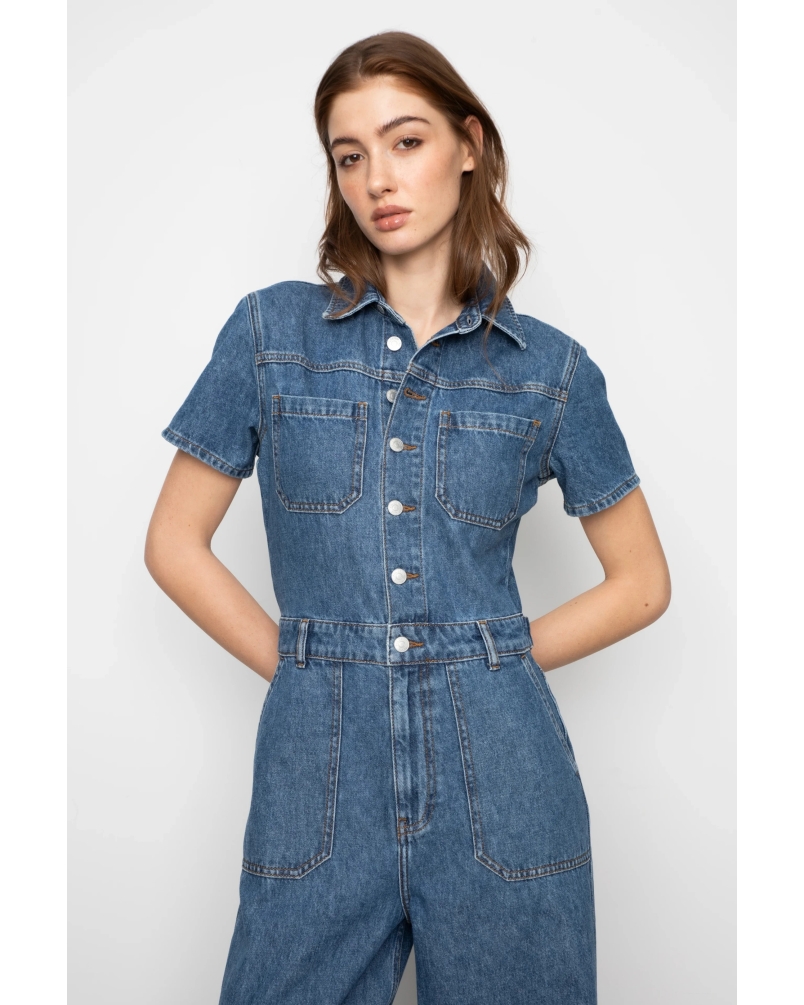Camilla Pihl Miller jumpsuit mid blue