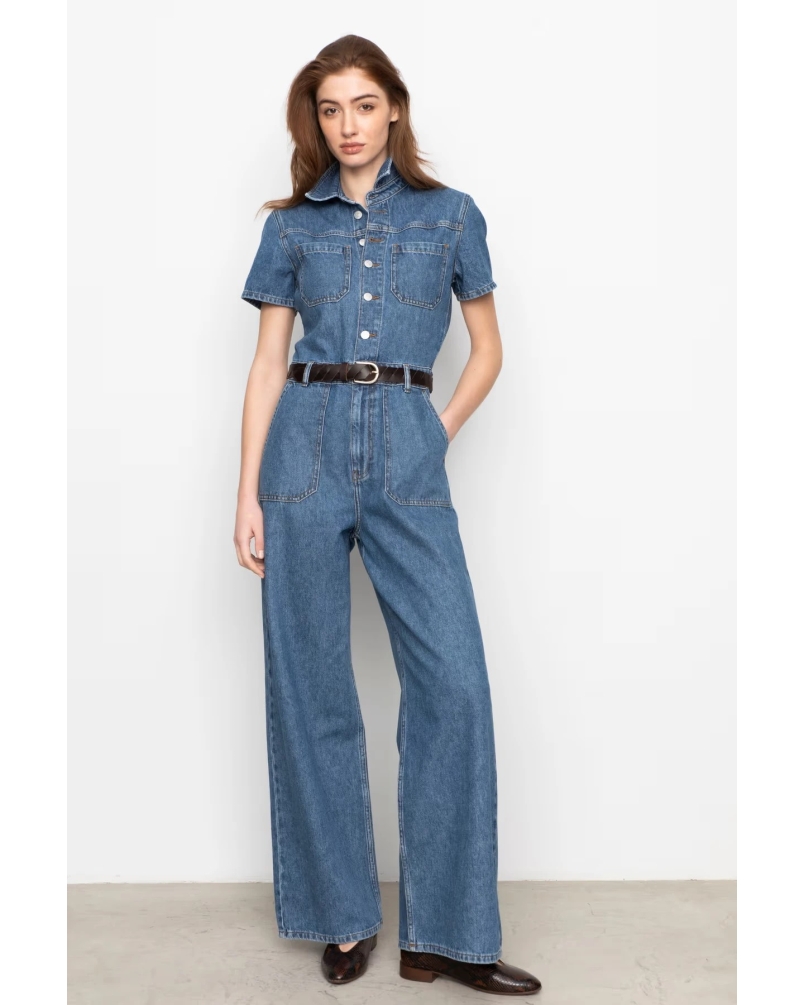 Camilla Pihl Miller jumpsuit mid blue