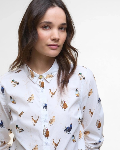 BARBOUR Barbour Brambless shirt bird print