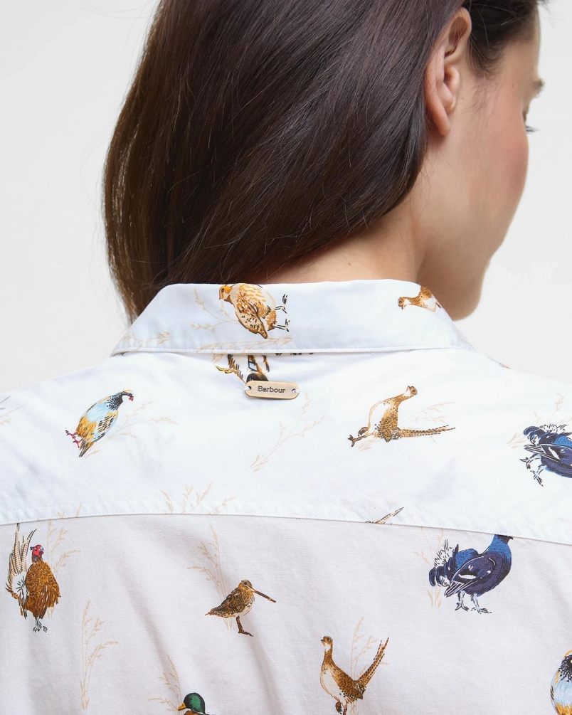 Barbour Brambless shirt bird print bird print