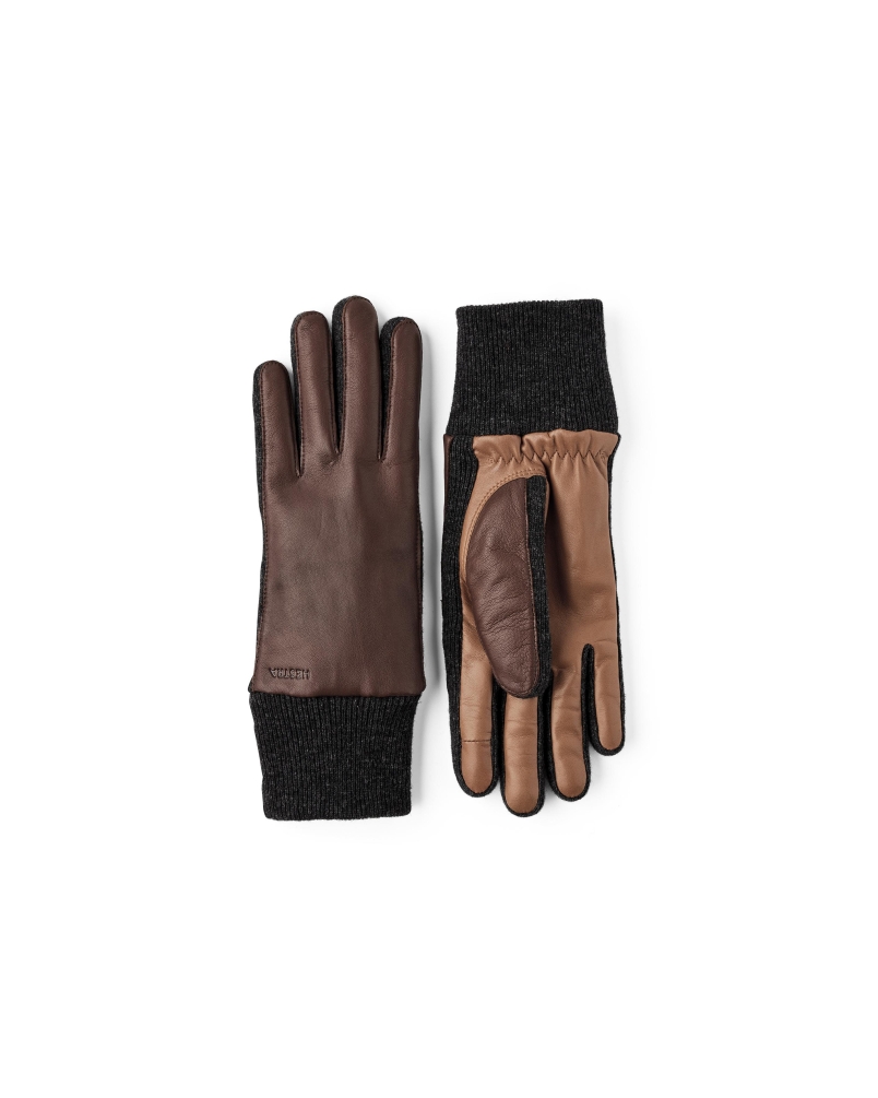Hestra Jeanne dames handschoenen chestnut/cork