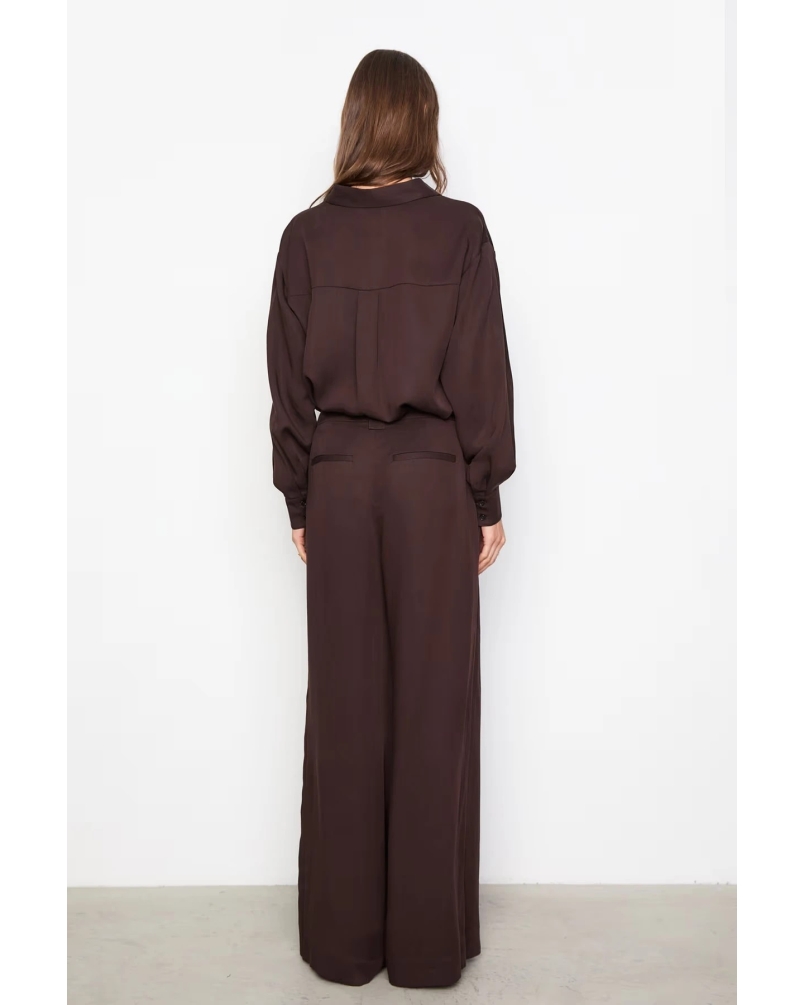 DIANE TROUSER dark brown