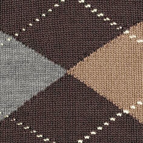 Burlington Marylebone dames sokken dark brown