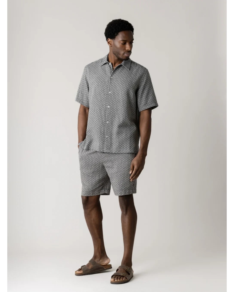 Mos Mosh Gallery Floyd Basso shorts salute navy