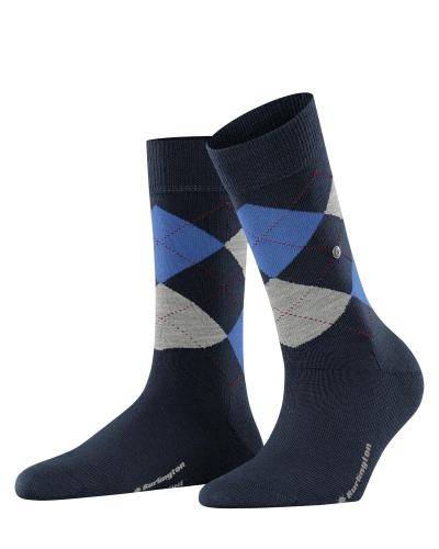 Burlington Marylebone dames sokken marine-1