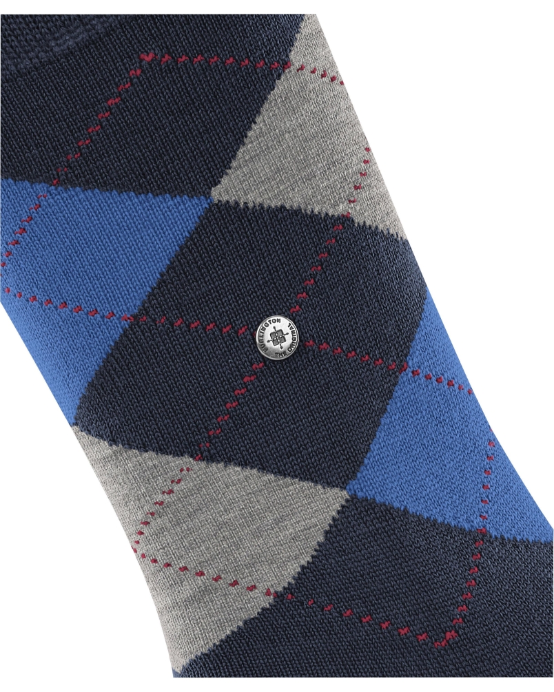 Burlington Marylebone dames sokken marine-1