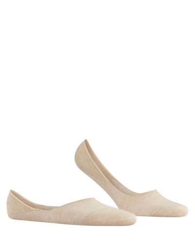 Falke Step medium cut footies sand melange