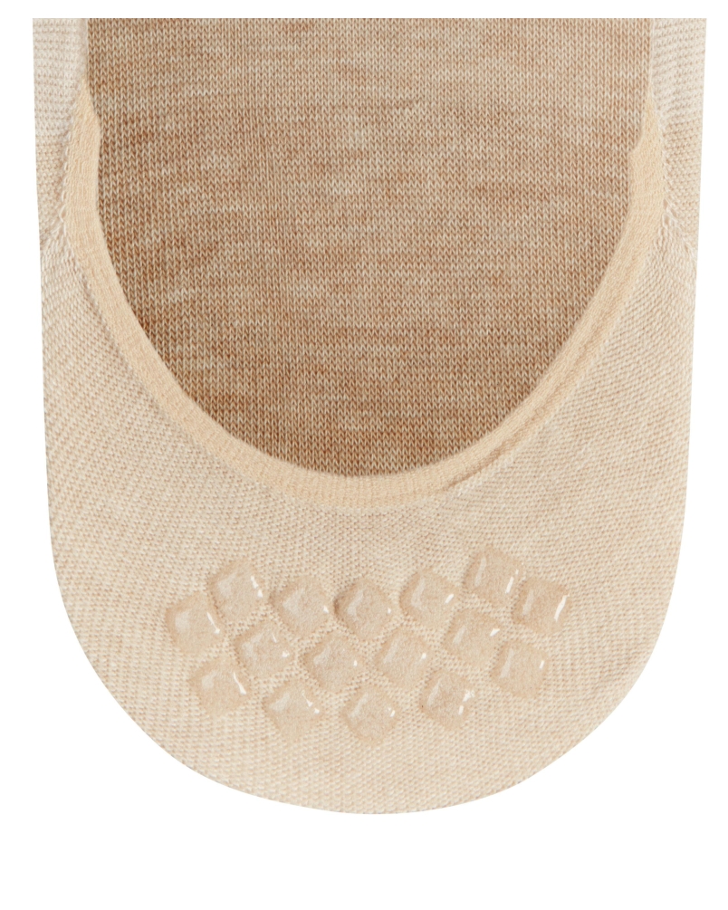 Falke Step medium cut footies sand melange