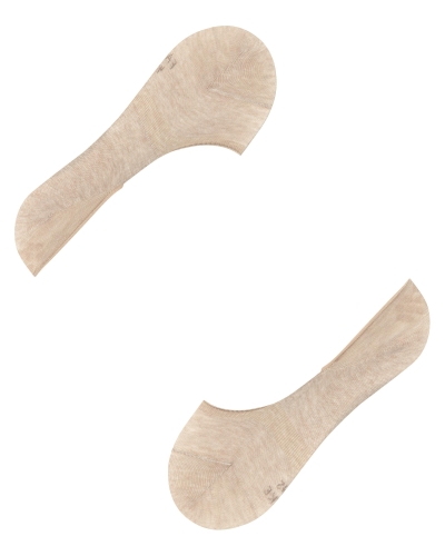 Falke Step medium cut footies sand melange