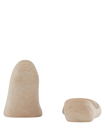Falke Step medium cut footies sand melange