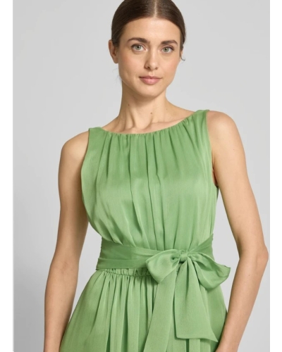 Swing Avondjurk met strik apple green