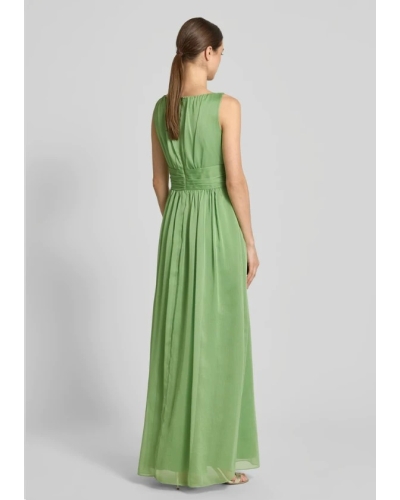 Swing Avondjurk met strik apple green