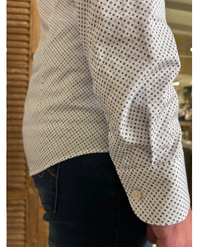 De Vent Henry brown blue pattern brown blue pattern h