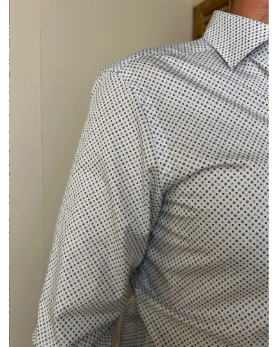 De Vent Henry brown blue pattern brown blue pattern h