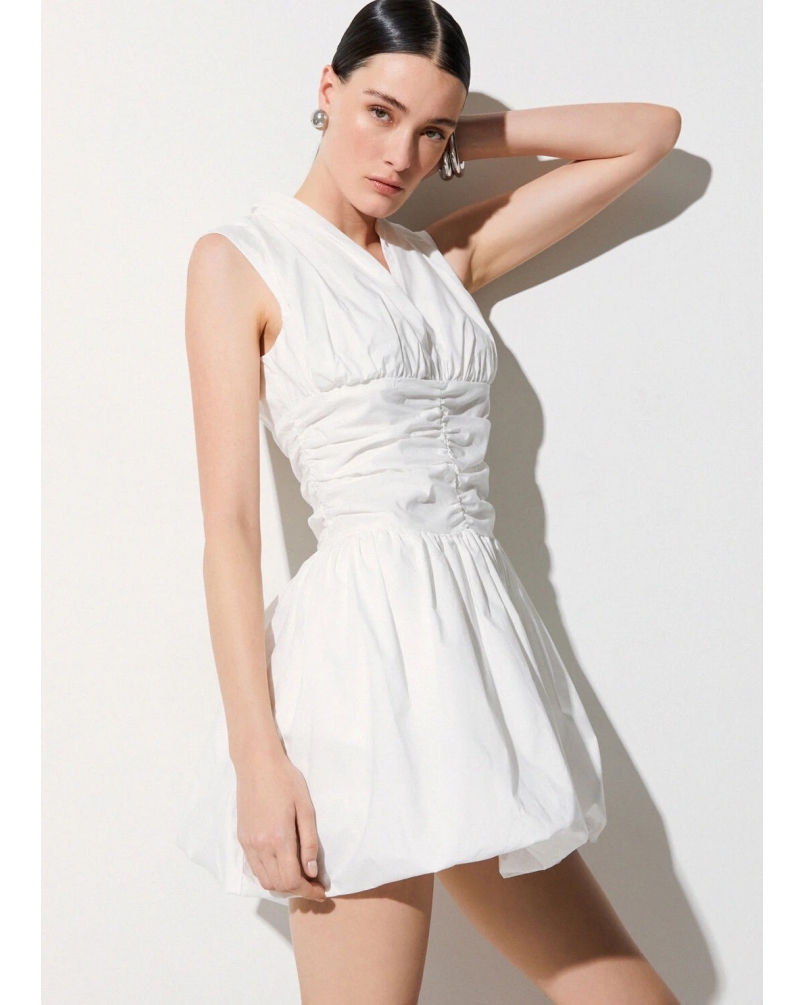 Liu Jo Short dress with cut-out detail white wol