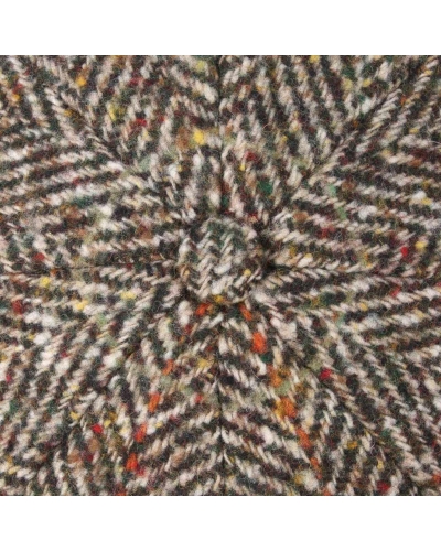 Stetson Hatteras herringbone olive/beige