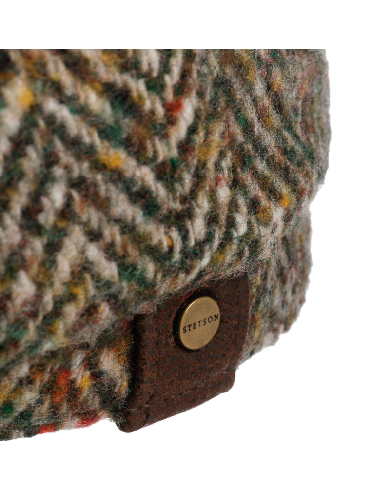 Stetson Hatteras herringbone olive/beige