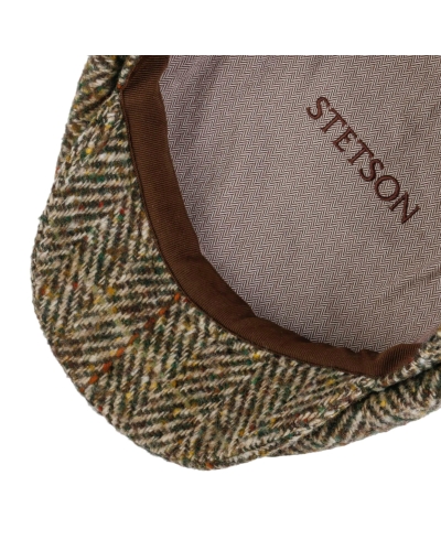 Stetson Hatteras herringbone olive/beige