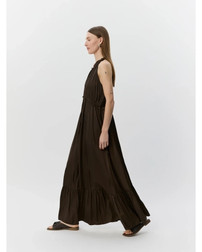 SOFIE SCHNOOR Sofie Schnoor Mel halter neck maxi dress