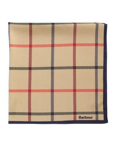 Barbour Mackworth head neck scarf beige/tattersall