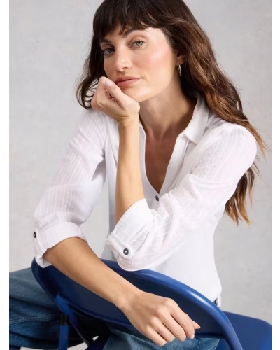White Stuff Annie mix jersey brill white