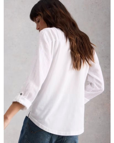 White Stuff Annie mix jersey brill white