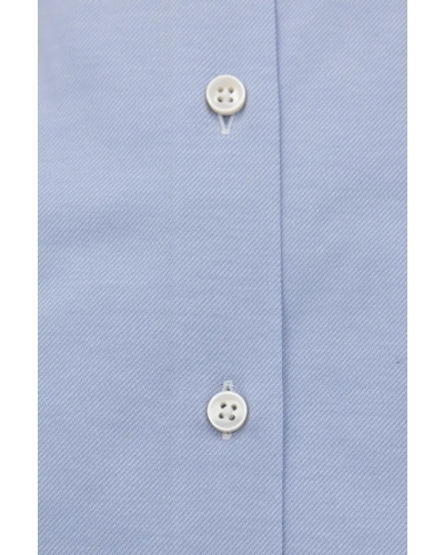 De Vent Henry extra lange mouw blue herringbone blue h
