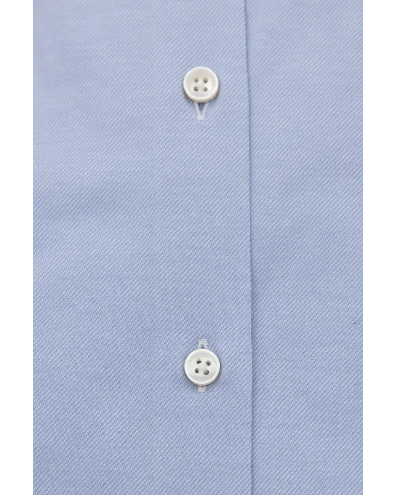 De Vent Henry extra lange mouw blue herringbone blue h