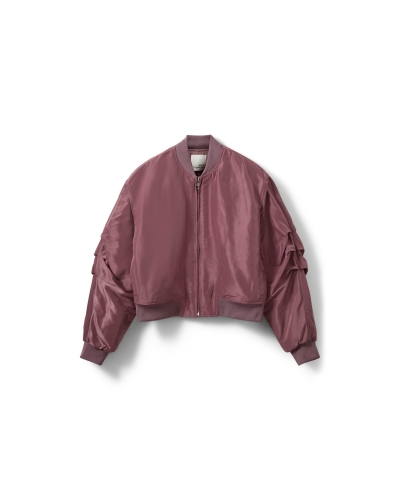 Sofie Schnoor Billa bomber jacket dusty plum