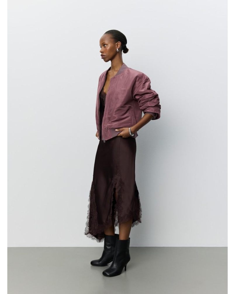 Sofie Schnoor Billa bomber jacket dusty plum