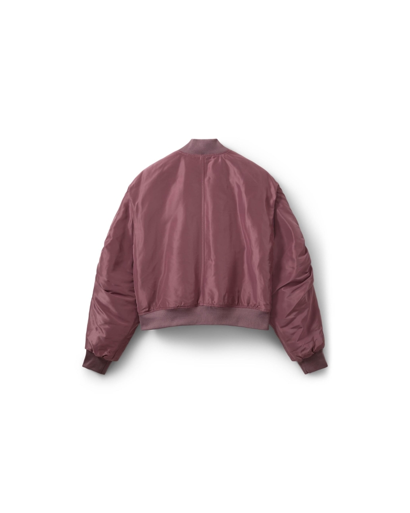 Sofie Schnoor Billa bomber jacket dusty plum