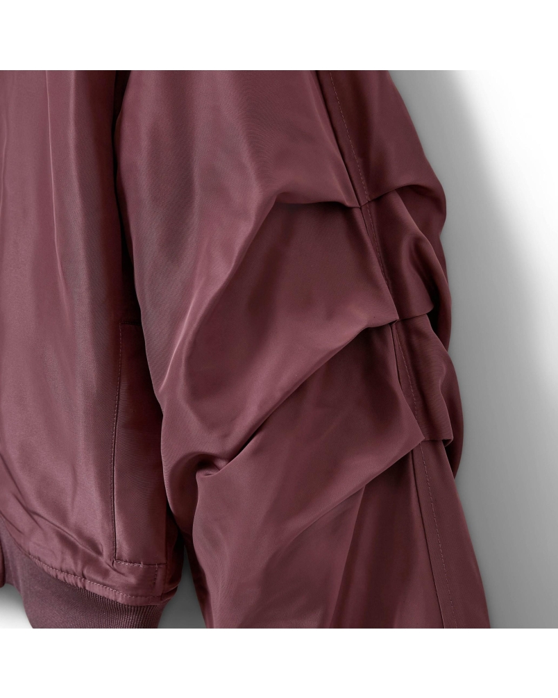 Sofie Schnoor Billa bomber jacket dusty plum