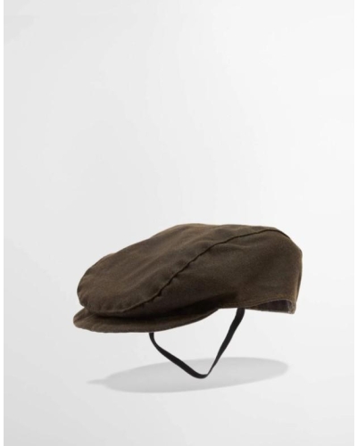 DOG WAX FLAT CAP olive