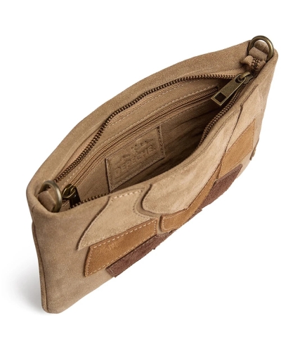 Depeche Florence clutch sand