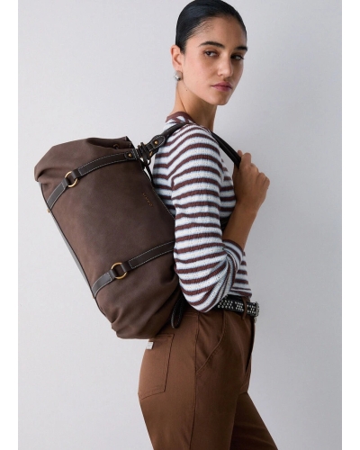 Liu Jo Large shoulder bag mocha mokka