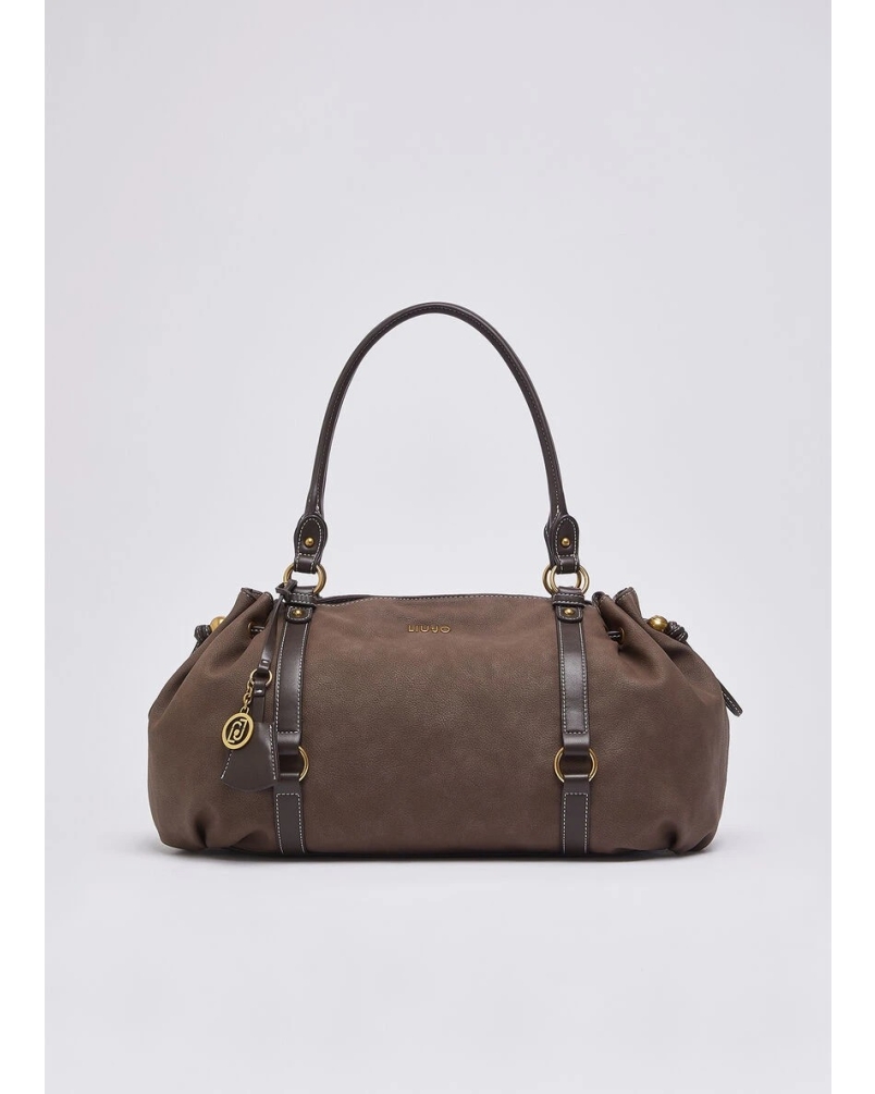 Liu Jo Large shoulder bag mocha mokka