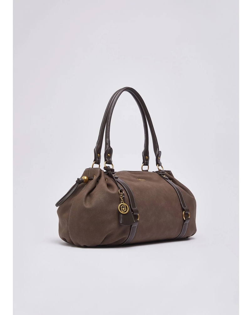 Liu Jo Large shoulder bag mocha mokka