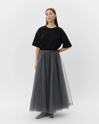 Sofie Schnoor Kayla skirt stone grey