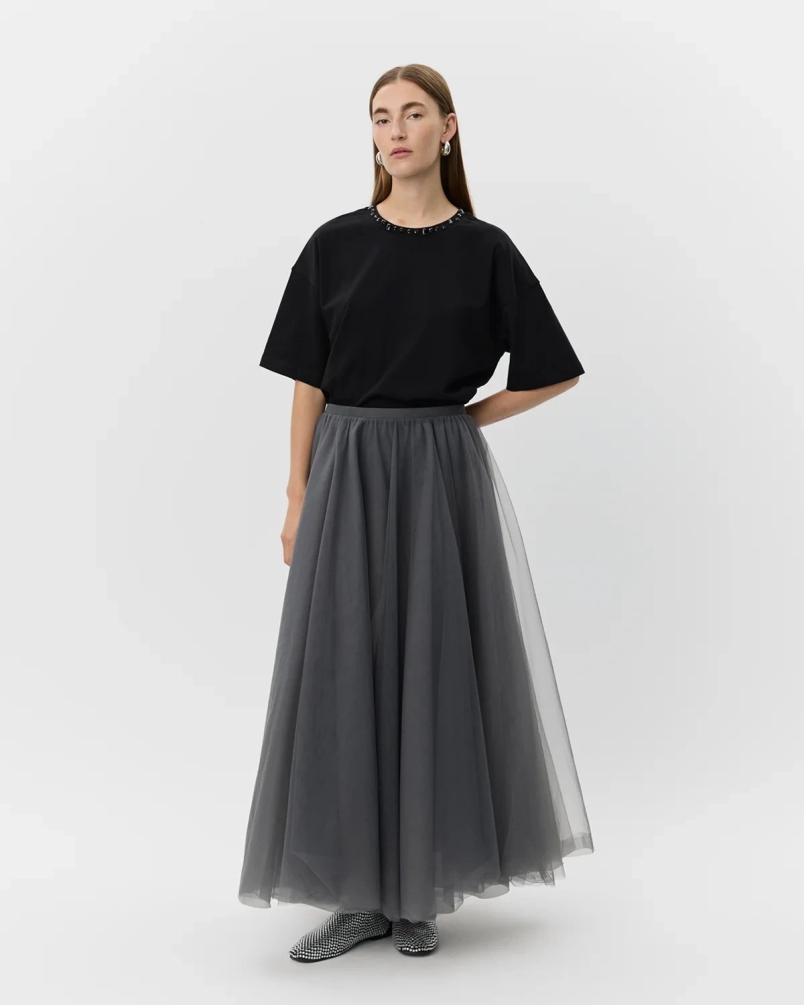 Sofie Schnoor Kayla skirt stone grey