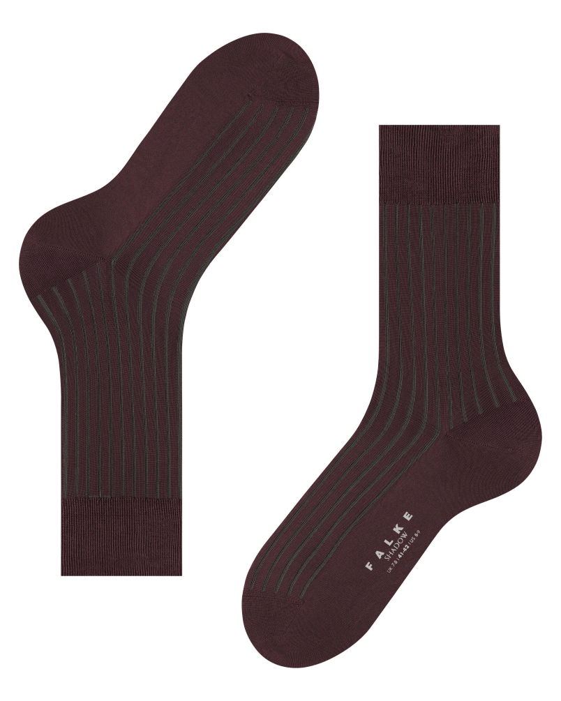 Falke Shadow heren sokken rioja