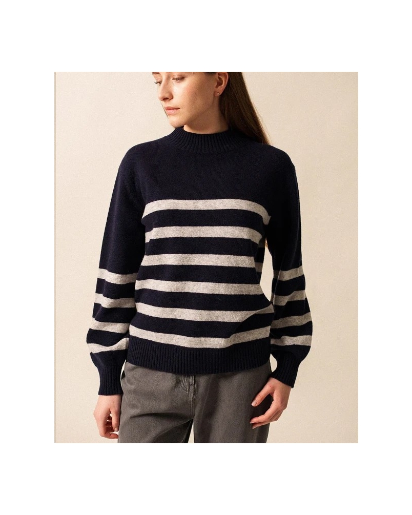 Saint James Lugano navy gris navy/gris