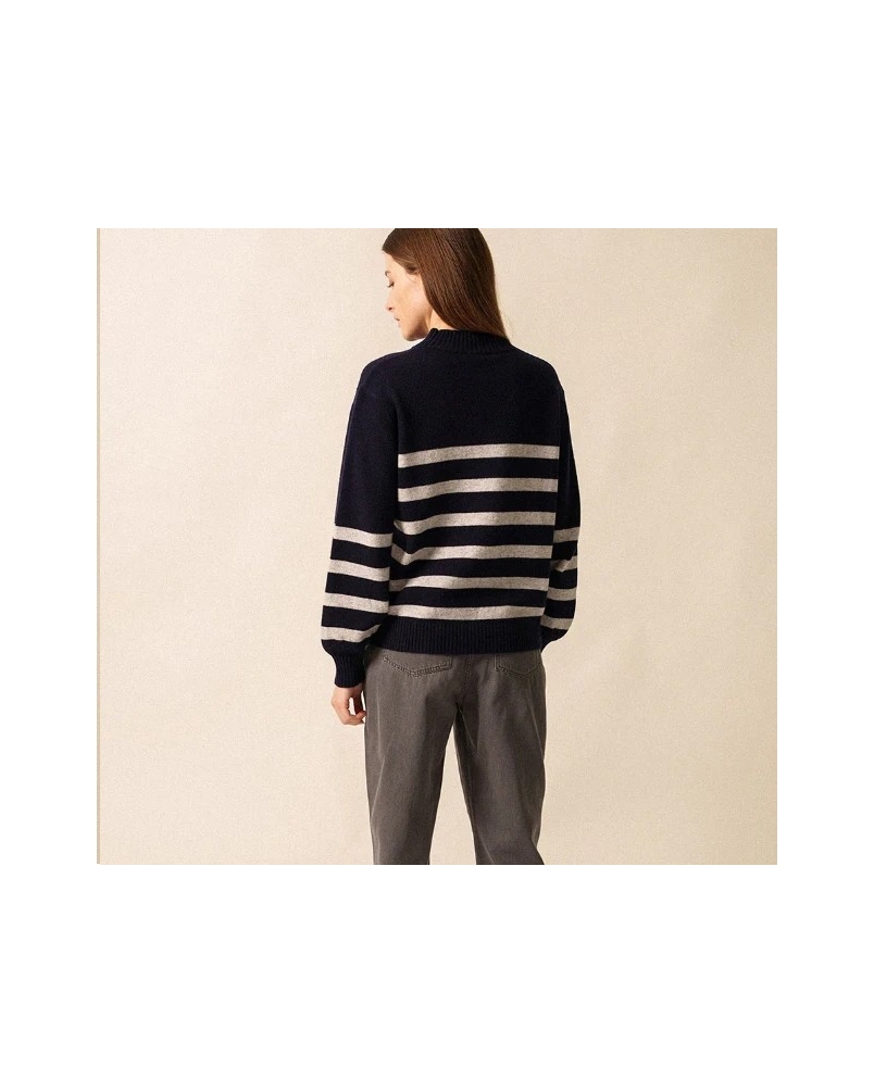 Saint James Lugano navy gris navy/gris
