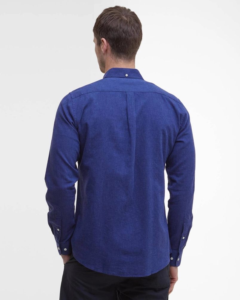 Barbour Nelson tailored shirt indigo