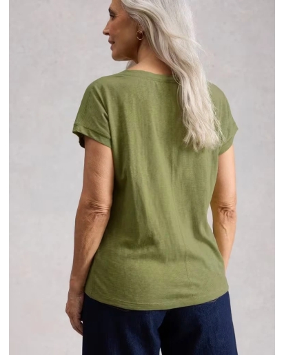 WHITE STUFF White Stuff Nelly tee bright green