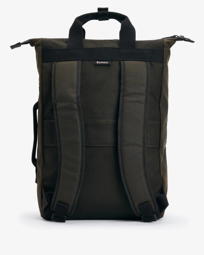 BARBOUR Barbour Field wax backpack