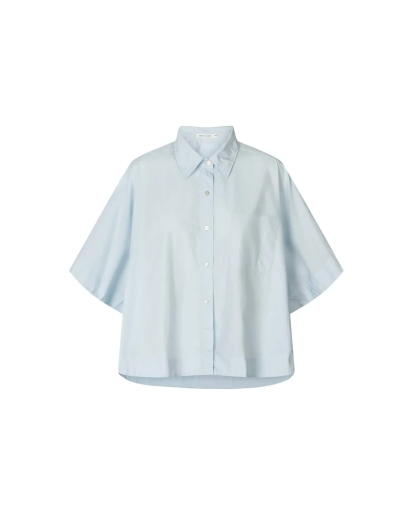 RABENS SALONER Rabens Saloner Berte poplin curved shirt