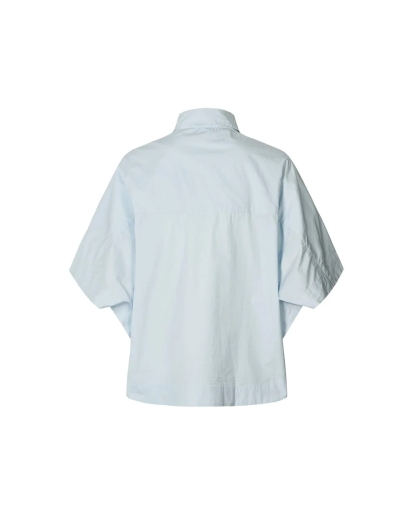 RABENS SALONER Rabens Saloner Berte poplin curved shirt
