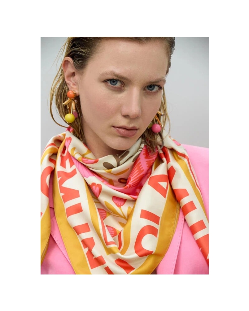Lola Casademunt Scarf flower print flower