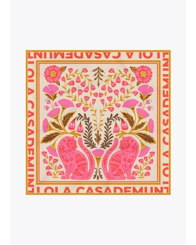 Lola Casademunt Scarf flower print flower