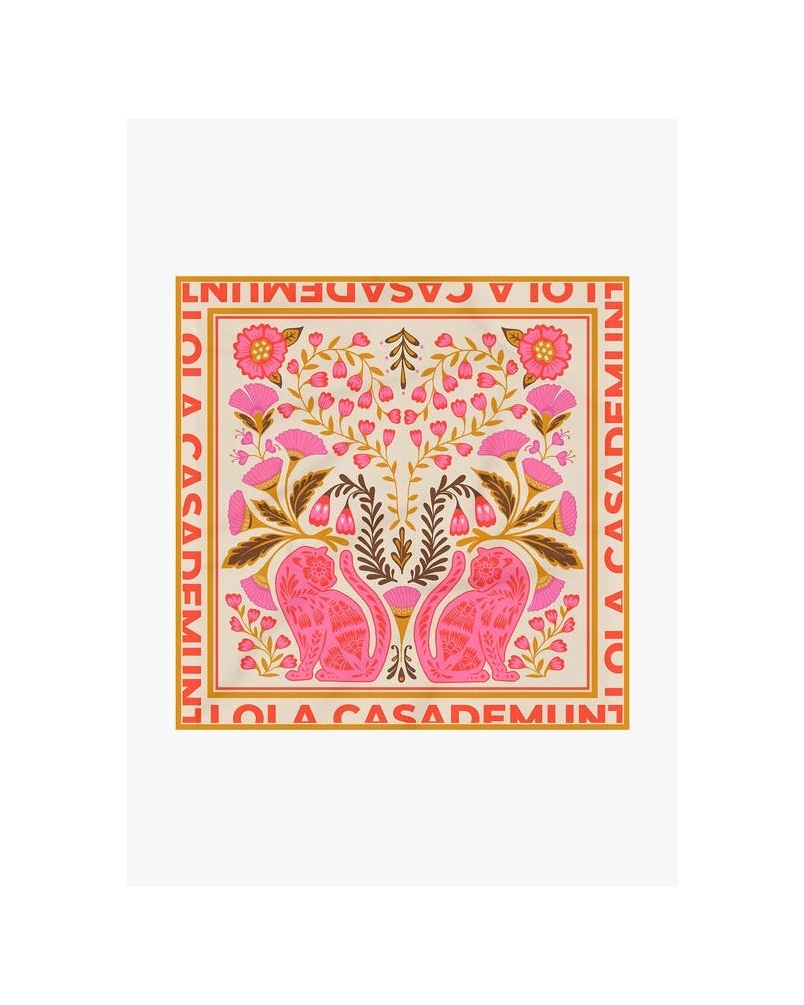 Lola Casademunt Scarf flower print flower